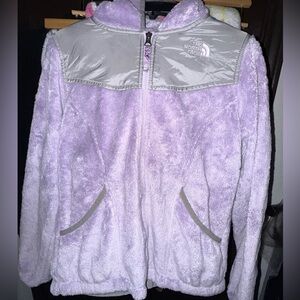 The North Face Kids Jacket in Lavender and Gray